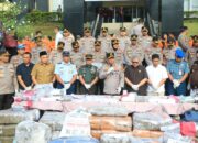 Polda Sumbar Sita Ratusan Kilogram Ganja, Ungkap Jaringan Narkoba