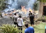 ODGJ Agam Bakar Rumah Ibu, Kerugian Ratusan Juta