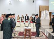 Gubernur Mahyeldi Lantik Sejumlah Pejabat Tinggi Pratama di Lingkungan Pemprov Sumbar