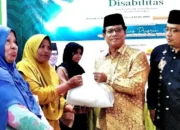 Kankemenag Pariaman Bagikan Sembako: Bahagiakan Yatim Sambut Idul Adha