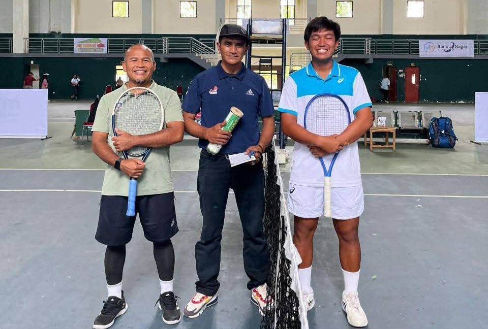 kejurnas-tenis-piala-kapolda-sumbar,-mazza-hadaduzzikra-menang-di-tunggal-dan-ganda