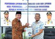 Ombudsman Serahkan LHA, Wawako Padang Terima dan Pelajari