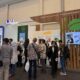 Booth KAI Logistik di ALFI Convex 2025 menampilkan visualisasi angkutan kereta api sebagai solusi logistik modern.