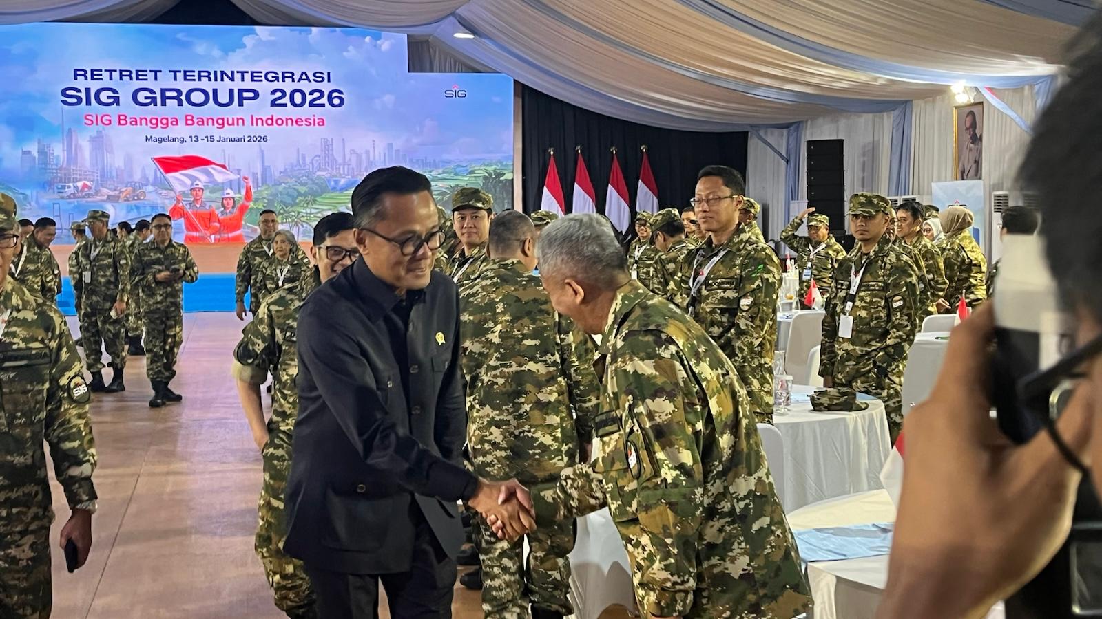 COO Danantara, Dony Oskaria, di Akmil, kaki Gunung Tidar, Magelang, Selasa (13/1/2025) malam.