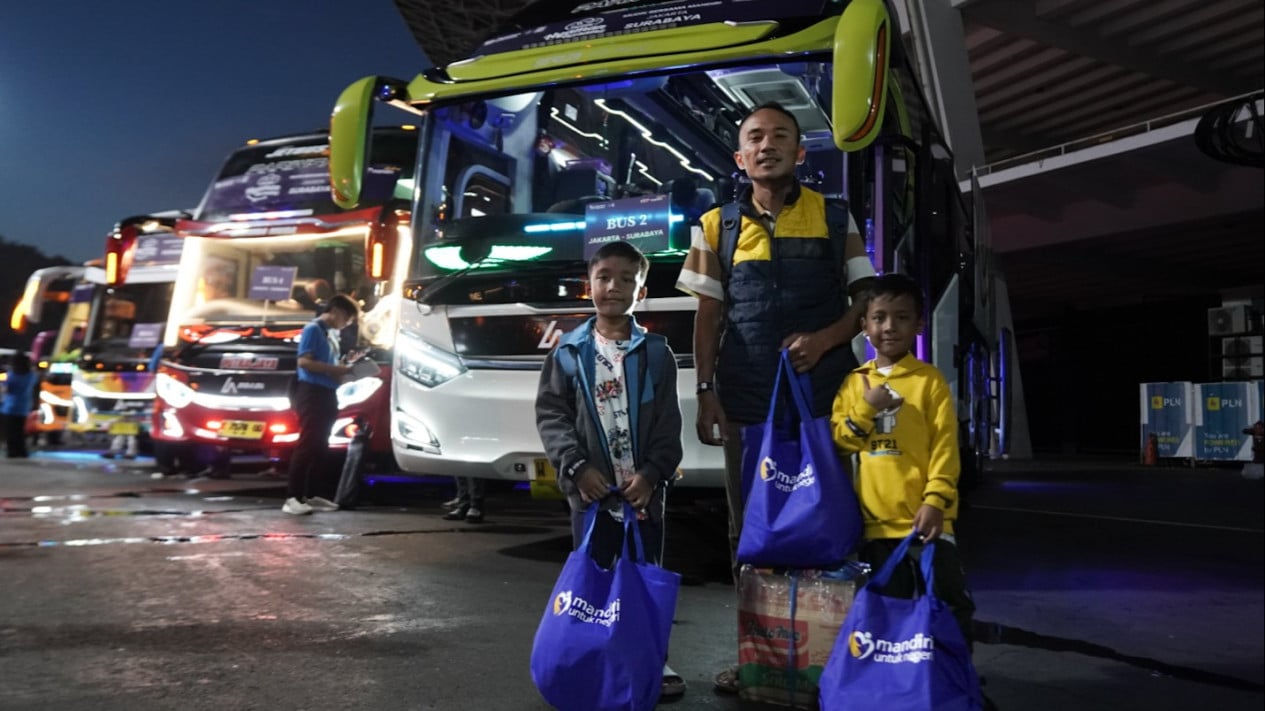 program-mudik-gratis,-bank-mandiri-berangkatkan-lebih-dari-10.000-pemudik