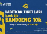 Raih Tiket Lari Bandung 10K, bank bjb Membuka Peluang