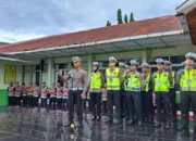Siswa SPN Padang Besi Tanamkan Budaya Tertib Berlalu Lintas