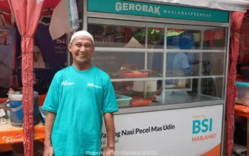 BSI Maslahat Dorong Mas Udin Kembangkan Usaha Pecel