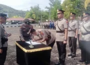 Kapolres Pessel Rotasi Kasat Reskrim dan Kapolsek