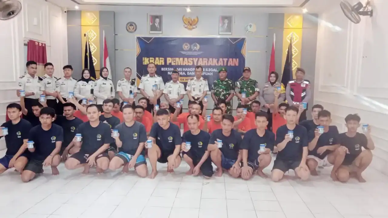 antisipasi-peredaran-narkoba-dan-handpone,-rutan-kelas-ii-b-painan-lakukan-penggeledahan