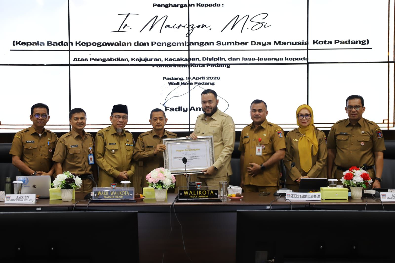 monthly-meeting, -wako-fadly-amran-pimpin-evaluasi-isu-strategis-dan-pelayanan-publik
