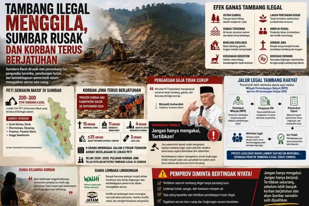 sumbar-dirusak-tambang-liar-dan-lemahnya-penegakan-aturan-lingkungan