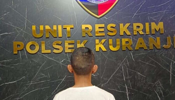 Polsek Kuranji Tangkap Pria Terduga Pencuri Televisi di Padang