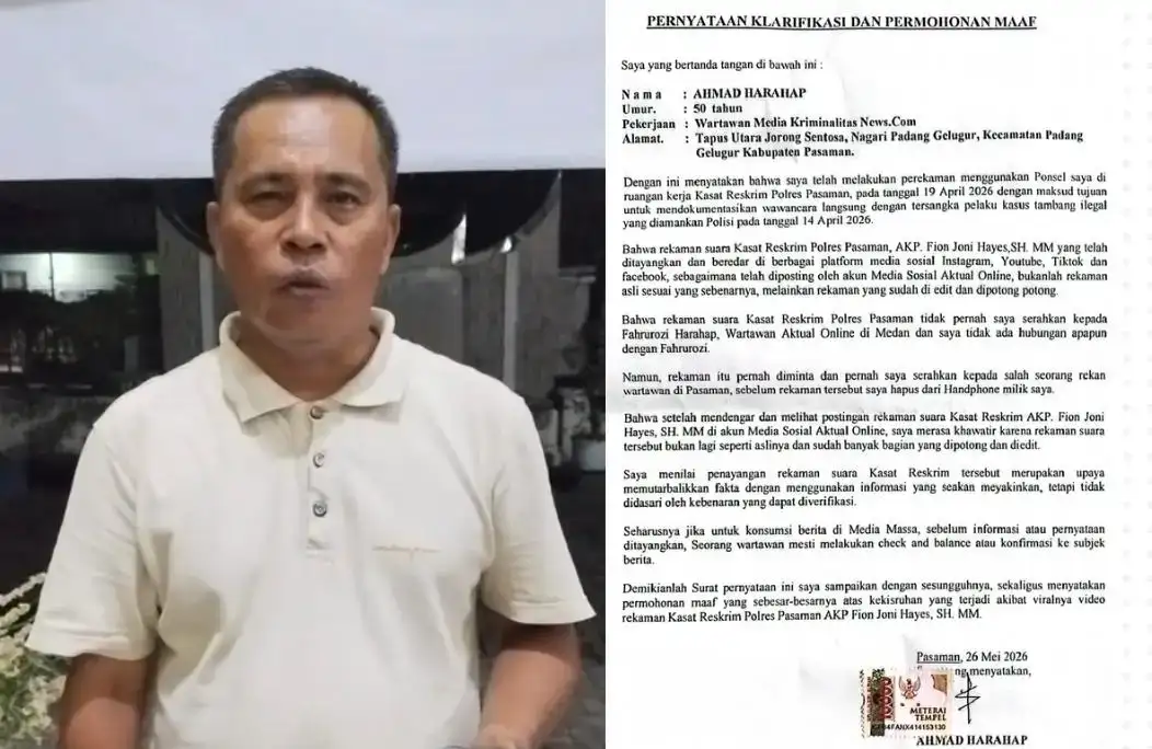 kasus-rekaman-kasat-reskrim-pasaman:-perekam-sebut-audio-editan-dan-bantah-keterlibatan-kodam