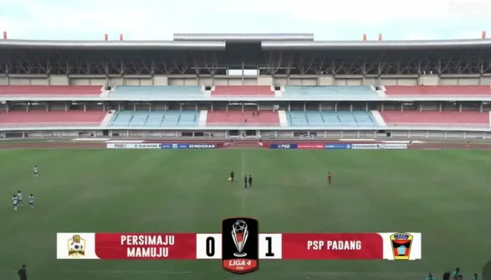 PSP Padang Taklukkan Persimaju Mamuju di Laga Perdana Liga 4