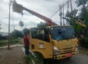 Kelurahan Koto Lalang Pasang Lampu Jalan Dukung Program Smart Surau