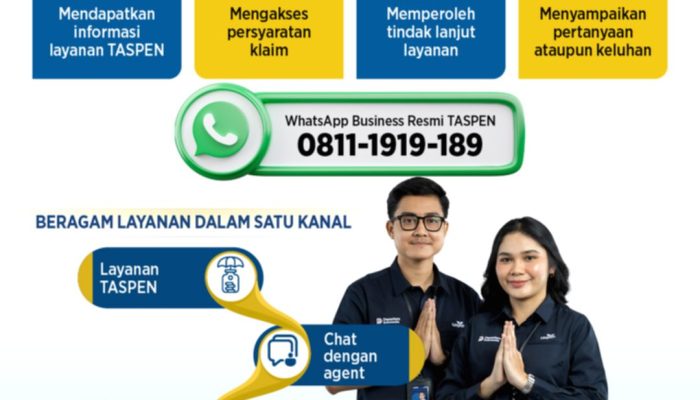Cara Mudah Akses Layanan TASPEN Melalui WhatsApp Resmi