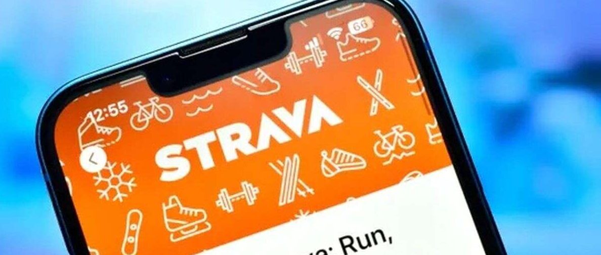 Aplikasi Strava.