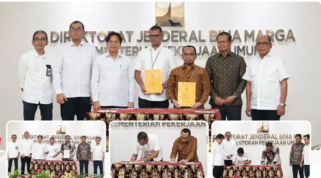 pulihkan-konektivitas,-hutama-karya-tangani-perbaikan-jalan-bencana-aceh-dan-sumbar