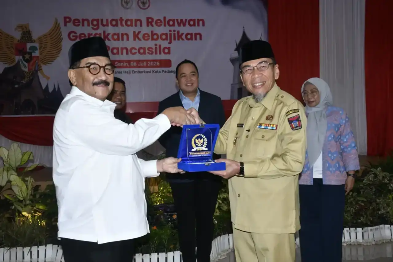 erkuat-nilai-kebangsaan,-bpip-bekali-relawan-gerakan-kebajikan-pancasila-di-padang