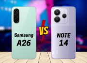Mengadu Keunggulan Samsung Galaxy A26 dan Redmi Note 14