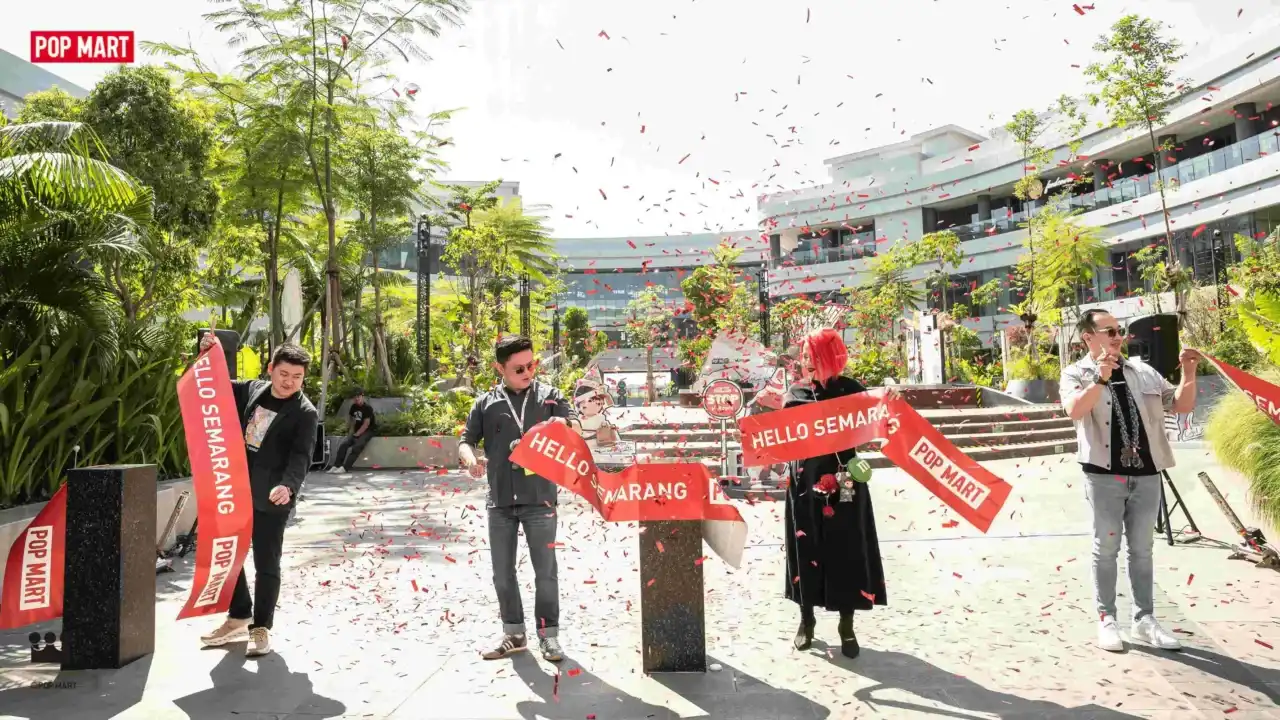 ekspansi-strategis,-pop-mart-resmi-buka-gerai-perdana-di-semarang