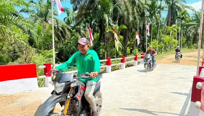 Jembatan Armco Pangkas Waktu Tempuh Warga Aceh Utara