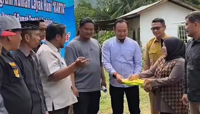 Gotong Royong Wujudkan Hunian Tetap bagi Penyintas Banjir Sumbar