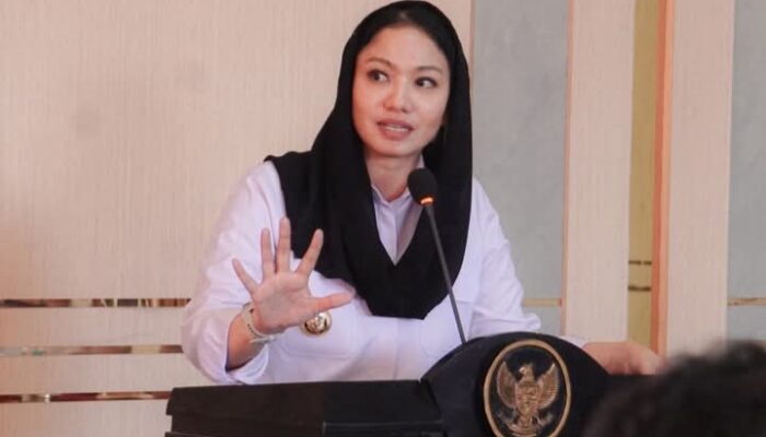 Pemkab Dharmasraya Ajak Warga Kibarkan Bendera Merah Putih Agustus