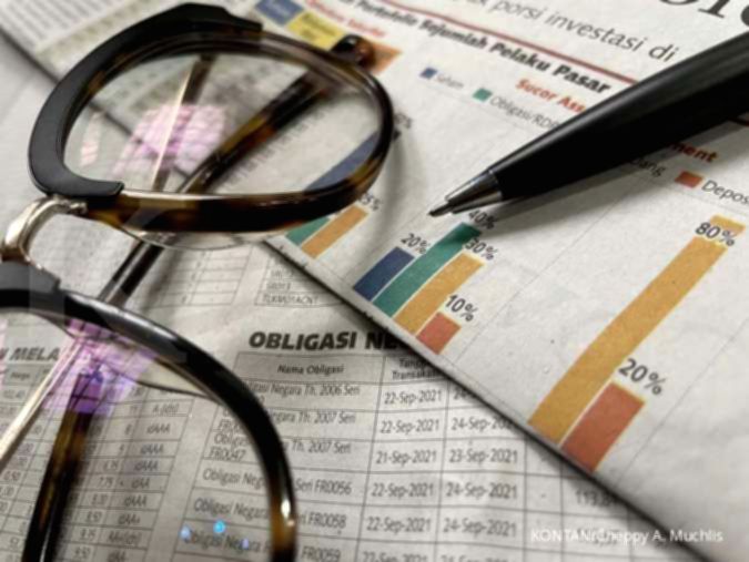 Layar ponsel menampilkan aplikasi investasi Bibit.id yang menunjukkan data pemesanan instrumen Sukuk Ritel seri SR025.