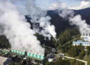 Suasana penandatanganan komitmen pengembangan proyek panas bumi oleh PT Pertamina Geothermal Energy Tbk di ajang IIGCE 2026.