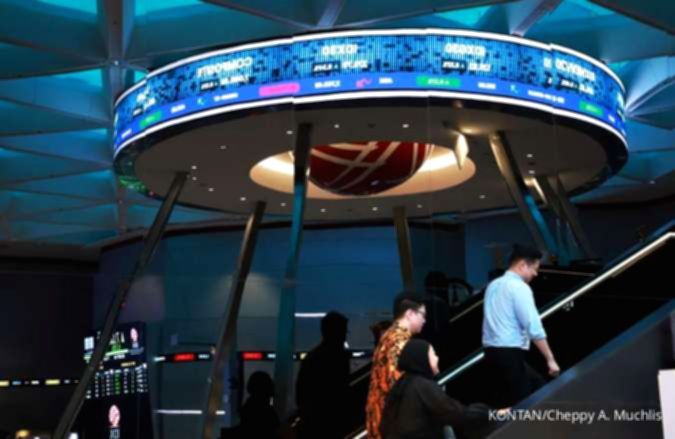 Gedung Bursa Efek Indonesia di kawasan SCBD Jakarta