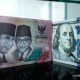 Tampilan layar grafik pergerakan nilai tukar mata uang Rupiah terhadap Dolar AS