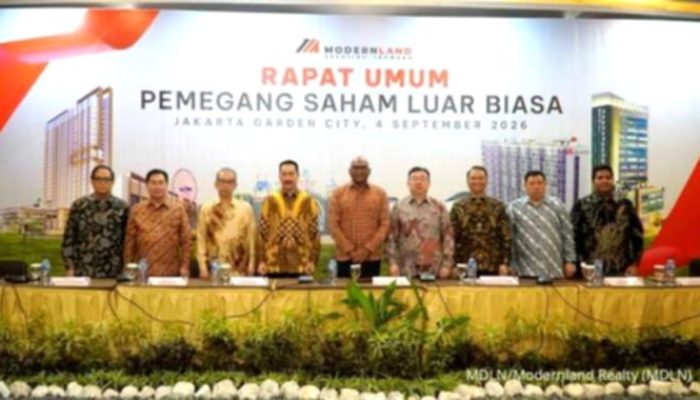 Modernland Realty Siapkan RUPSLB Kedua Bahas Rencana Pengalihan Aset Perusahaan