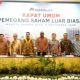 Logo PT Modernland Realty Tbk atau MDLN di gedung perkantoran