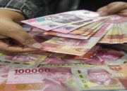 Uang kertas pecahan Rp100.000 dengan tanda tangan Purbaya Yudhi Sadewa dan Perry Warjiyo