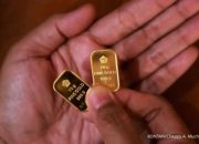 Harga Emas Antam Turun Rp10.000 Menjadi Rp2.592.000 per Gram Hari Ini