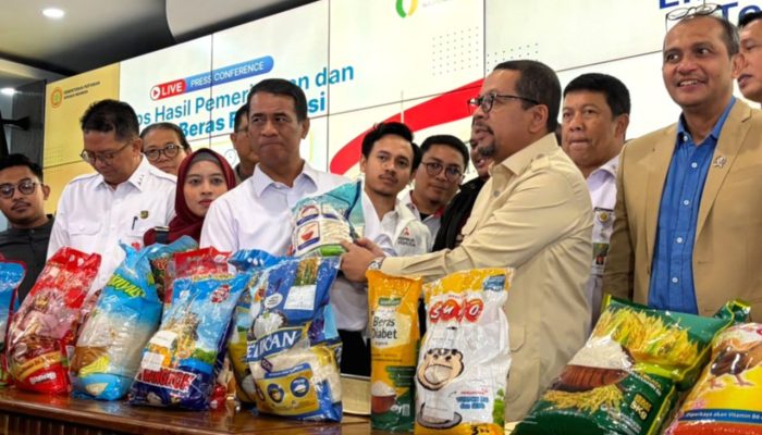 Mentan Amran Ungkap Temuan 25 Merek Beras Fortifikasi Diduga Palsu