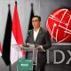 Gedung Bursa Efek Indonesia di Jakarta yang sedang mempersiapkan rencana pembagian dividen pasca demutualisasi.
