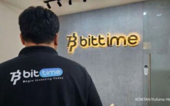 Transaksi Tokenized US Stocks di Bittime Melonjak 2,5 Kali Lipat