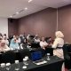 Suasana kegiatan EduMind Wellbeing dan AI Camp yang diikuti ratusan pelajar dan guru di Makassar.