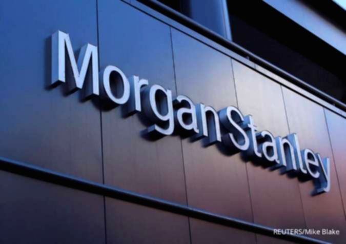 Gedung kantor Morgan Stanley di New York yang menjadi pusat manajemen aset perusahaan.