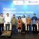 Ilustrasi kolaborasi pemerintah dan industri dalam upaya pemberantasan penipuan daring di Indonesia