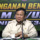 Presiden Prabowo Subianto memberikan arahan kepada Satgas PKH di kediamannya di Hambalang, Bogor.