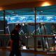 Grafik pergerakan Indeks Harga Saham Gabungan (IHSG) di layar monitor bursa efek