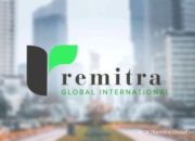 Logo PT Remitra Global International Tbk (MKNT) yang sedang melakukan ekspansi ke sektor energi terbarukan.