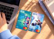 Kartu debit BRI Junio edisi khusus Mobile Legends: Bang Bang dengan desain karakter gim populer.